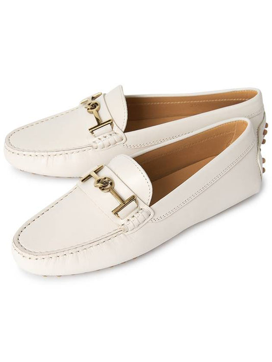 Women's Gommino Driving Shoes White - TOD'S - BALAAN 2