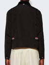 RWB Stripe Zip Pocket Detail Zip Up Jacket Black - THOM BROWNE - BALAAN 5