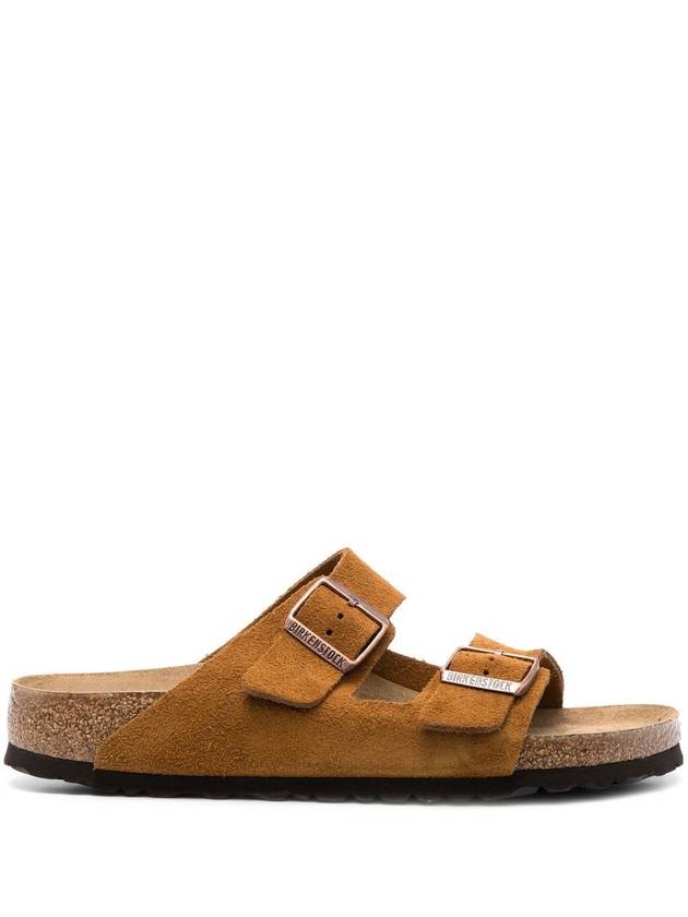 Arizona SFB Suede Slippers Mink - BIRKENSTOCK - BALAAN 2