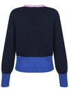 Color combination pocket V-neck cardigan MK3AD303 - P_LABEL - BALAAN 6
