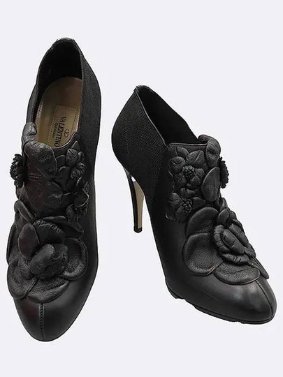 Smith Market Used Luxury Black Shoes Women s - VALENTINO - BALAAN 2