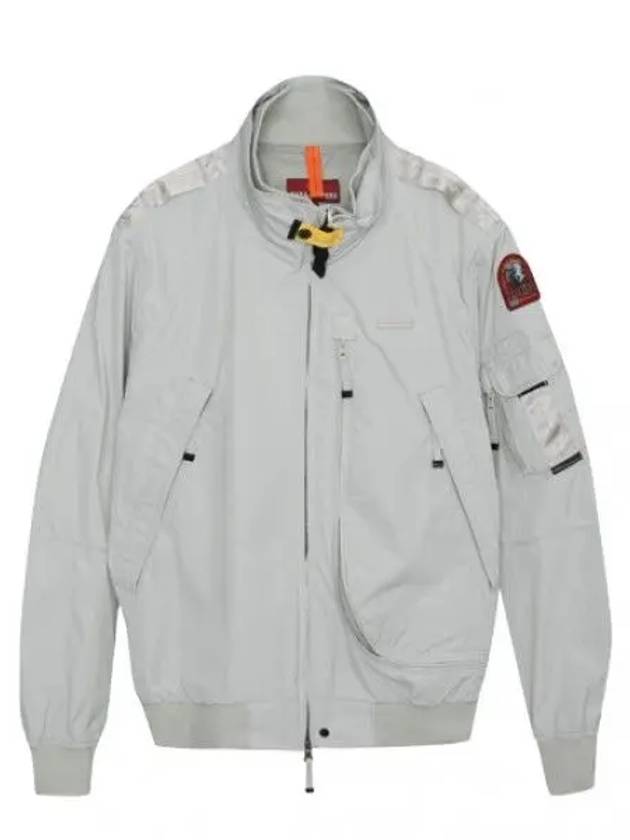 Fire Spring Windbreaker Jacket Light Gray Men - PARAJUMPERS - BALAAN 1