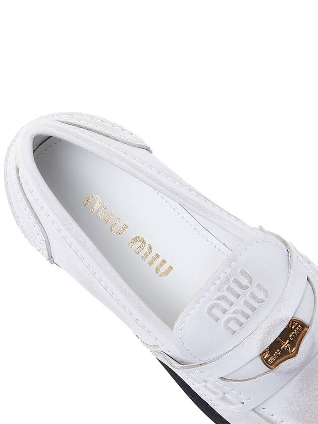 leather penny loafers - MIU MIU - BALAAN 8