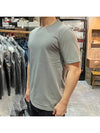 Organic Cotton Short Sleeve T-Shirt Grey - MAISON MARGIELA - BALAAN 4