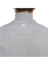 Kian Half Zip-Up Knit Top Melange Grey - J.LINDEBERG - BALAAN 8