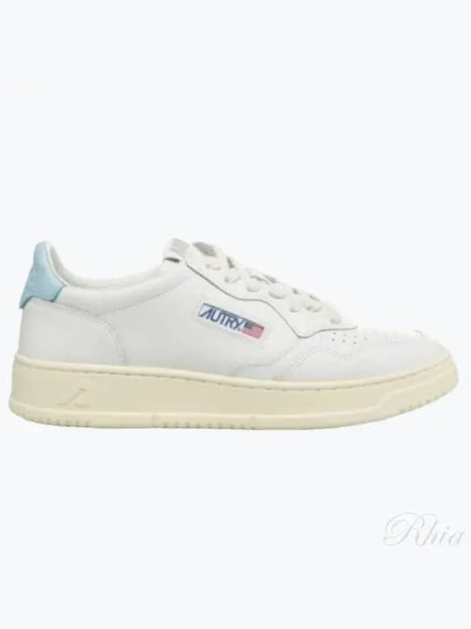 Medalist Light Blue Tab Low Top Sneakers White - AUTRY - BALAAN 2