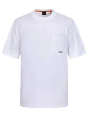 Boss embroidery logo pocket relaxed fit short sleeve t shirt - HUGO BOSS - BALAAN 1