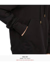 24FW JW Anderson hooded sweatshirt JW0208 PG1632 999 BLACK - JW ANDERSON - BALAAN 10