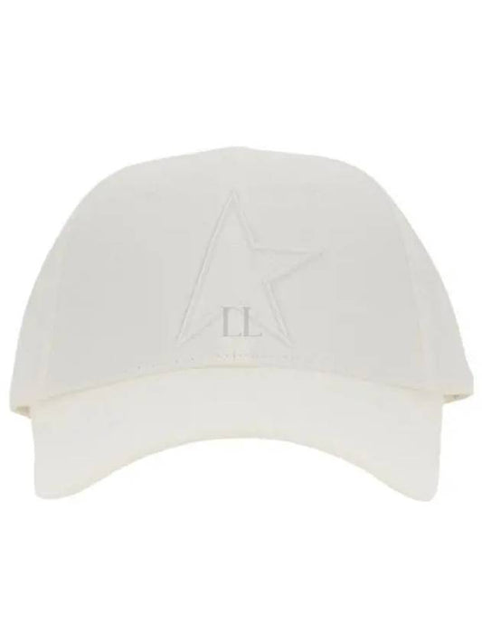 Star Papyrus Demos Ball Cap White - GOLDEN GOOSE - BALAAN 2