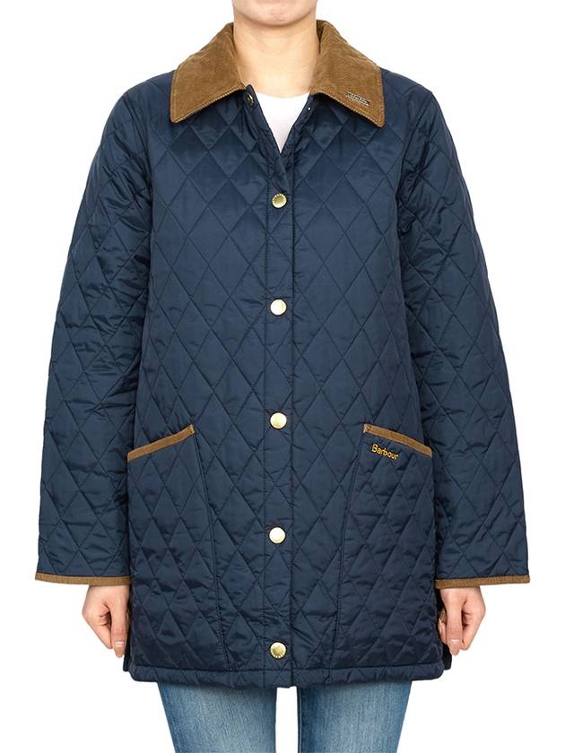 30th Anniversary Modern Liddesdale Quilted Jacket Navy - BARBOUR - BALAAN 5