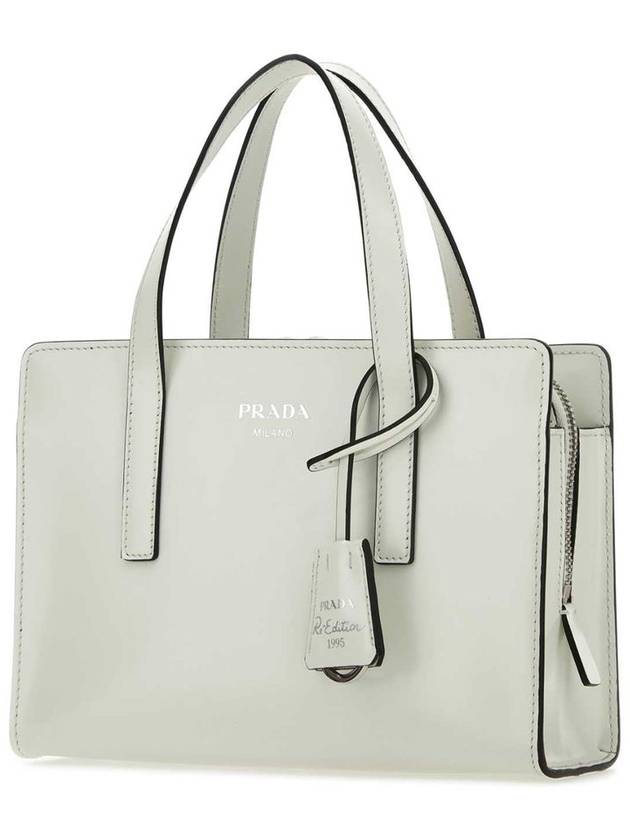 Re-Edition 1995 Brushed Leather Hand Mini Bag White - PRADA - BALAAN 3