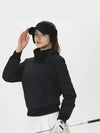 Women s turtleneck windproof windbreaker padded jumper DE4WWB585BK - DUVIK - BALAAN 6