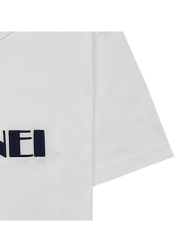 Men s Big Logo Embroidered Short Sleeve T Shirt MRTWXJER069 JER012 7478 - SUNNEI - BALAAN 6
