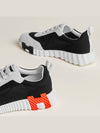 Bouncing Mesh Low Top Sneakers Noir Blanc - HERMES - BALAAN 10