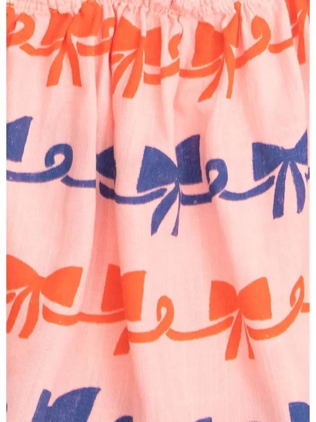 Kids Ribbon Bow All Over Top Pink 124AC032 510 - BOBO CHOSES - BALAAN 4