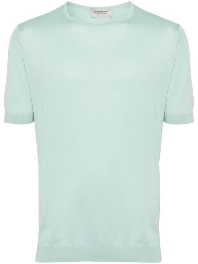 John Smedley Belden Short Sleeves Crew Neck T-Shirt Clothing - JOHN SMEDLEY - BALAAN 1