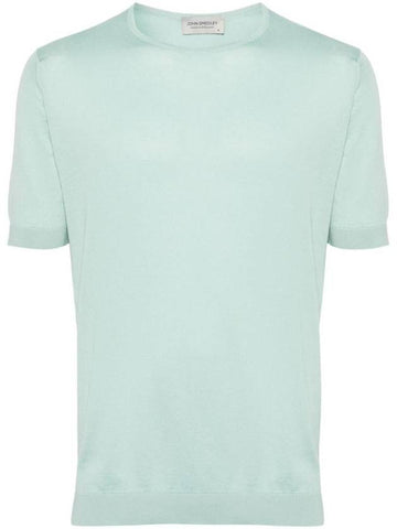 John Smedley Belden Short Sleeves Crew Neck T-Shirt Clothing - JOHN SMEDLEY - BALAAN 1