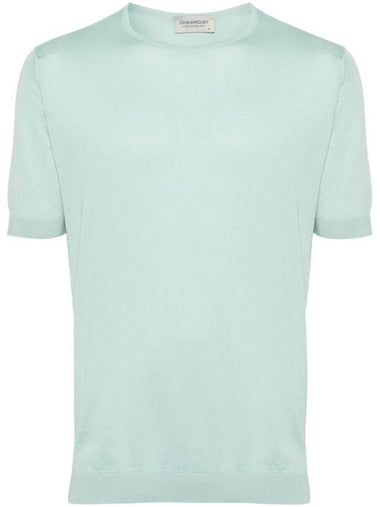 John Smedley Belden Short Sleeves Crew Neck T-Shirt Clothing - JOHN SMEDLEY - BALAAN 1