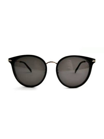 Women Gold Bridge Sunglasses Black - BALLY - BALAAN.