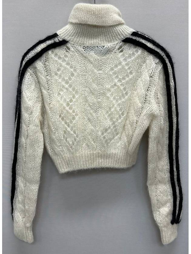 x Adidas mohair knit sweater 66 - GUCCI - BALAAN 4