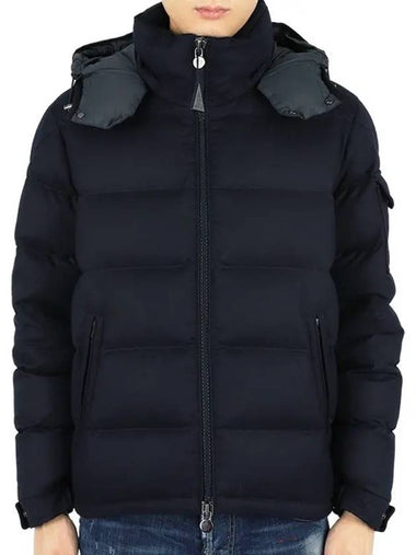 Men s MONTGENEVRE down padded jacket navy 1A53700 54272 742 - MONCLER - BALAAN 1