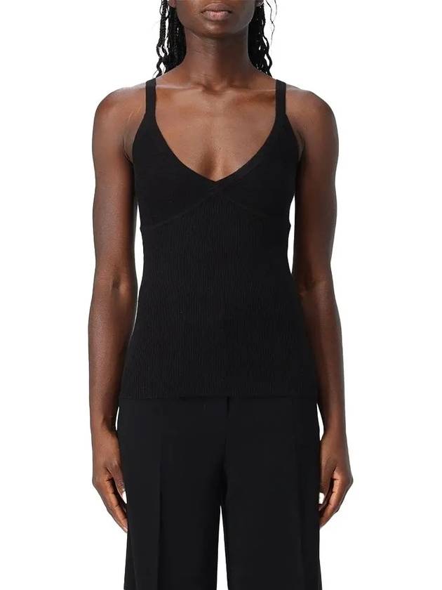 Gallura Cashmere Knit Sleeveless Black - MAX MARA - BALAAN 4