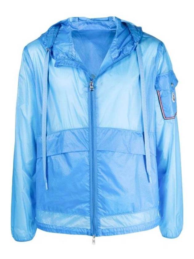 Ebizo Hooded Jacket Light Blue - MONCLER - BALAAN 1