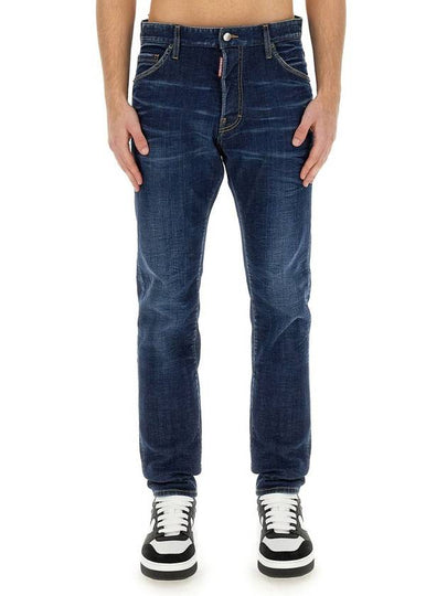 Cool Guy Straight Leg Jeans Blue - DSQUARED2 - BALAAN 2