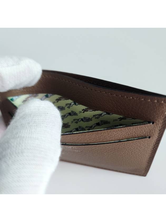 Citizen Twill Card Wallet Alejan - HERMES - BALAAN 5