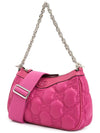 GG Matelasse Women's Chain Shoulder Bag Pink - GUCCI - BALAAN 3