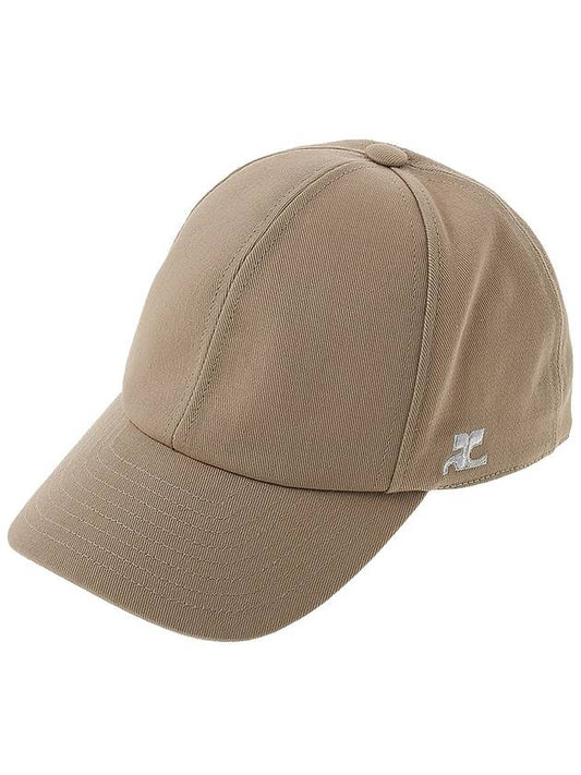 Courr ges Signature Logo Ball Cap 124ACT033C00024 1007 - COURREGES - BALAAN 1