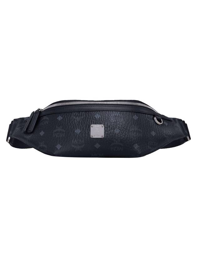 Medium Pruston Belt Bag Black - MCM - BALAAN 1