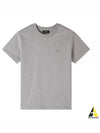 Standard Brode Logo Short Sleeve T-Shirt Grey - A.P.C. - BALAAN 2