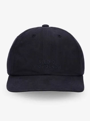 Logo Ball Cap Dark Navy CAPSNM1168DKTNAVY - STUDIO NICHOLSON - BALAAN 1