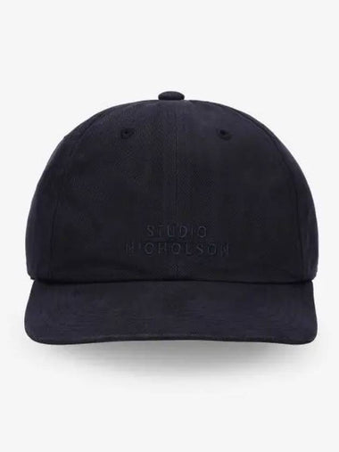 Logo Ball Cap Dark Navy CAPSNM1168DKTNAVY - STUDIO NICHOLSON - BALAAN 1