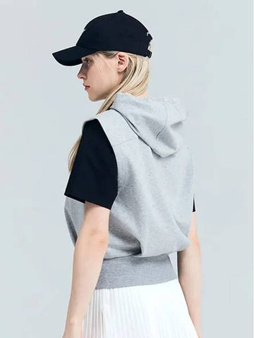 Golf Tennis Women s Hooded Vest Gray - AVAVE - BALAAN 1