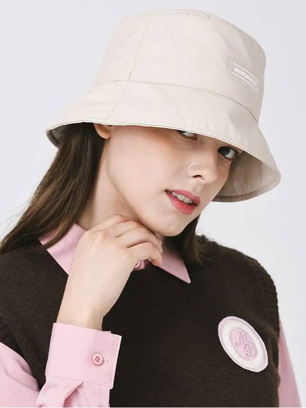 Montbird PU Bucket Hat IVORY - MONBIRDIE GOLF - BALAAN 4