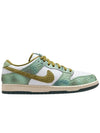 x Alexis Sablon SB Dunk Low Pro White and Pacific Moss HJ3386 300 - NIKE - BALAAN 2