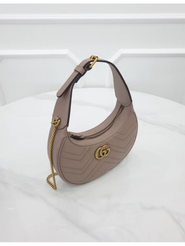 Marmont Half Moon Mini Shoulder Bag 699514 - GUCCI - BALAAN 3