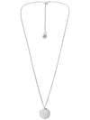 Logo Coin Necklace Silver - A.P.C. - BALAAN 3