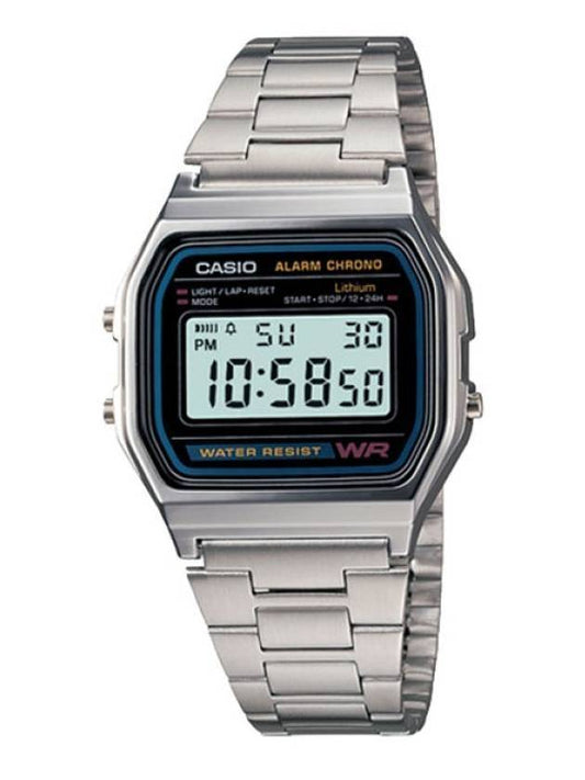 Signature Digital Metal Watch Silver - CASIO - BALAAN 1