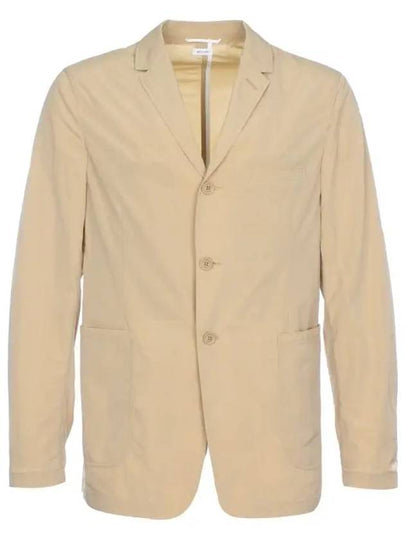 High Density Nylon Tech Patch Pocket Sports Jacket Khaki - THOM BROWNE - BALAAN 2