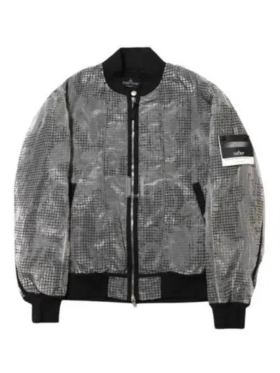 Shadow Project Zipped Bomber Jacket Black - STONE ISLAND - BALAAN 2