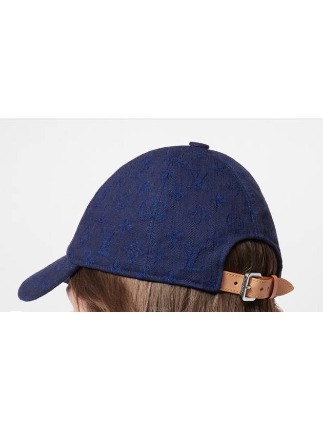 Monogram Essential Ball Cap Blue - LOUIS VUITTON - BALAAN 5