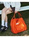 _ TRAVEL ECO SHOULDER BAG ORANGE - THE GREEN LAB - BALAAN 6