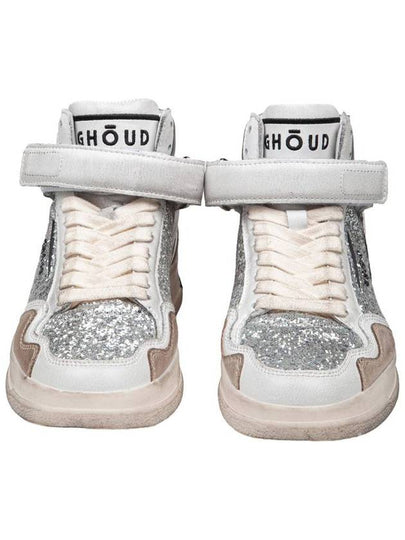 Ghōud Sneakers With Multilayer Upper Is Made Of Soft Leather Treated With Glitter Detail - GHOUD - BALAAN 2