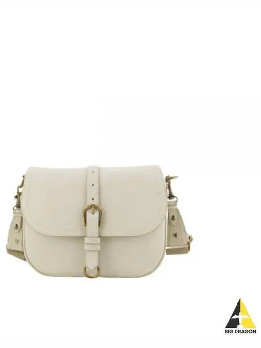 Buckle Leather Cross Bag Beige - GOLDEN GOOSE - BALAAN 2