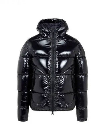 Men s Glossy Nylon Goose Down Padded Jacket Black 271133 - HERNO - BALAAN 1