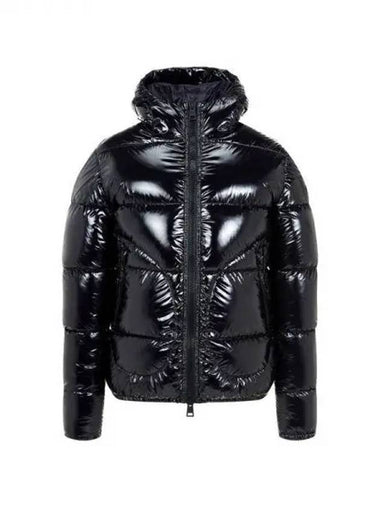 Men s Glossy Nylon Goose Down Padded Jacket Black 271133 - HERNO - BALAAN 1