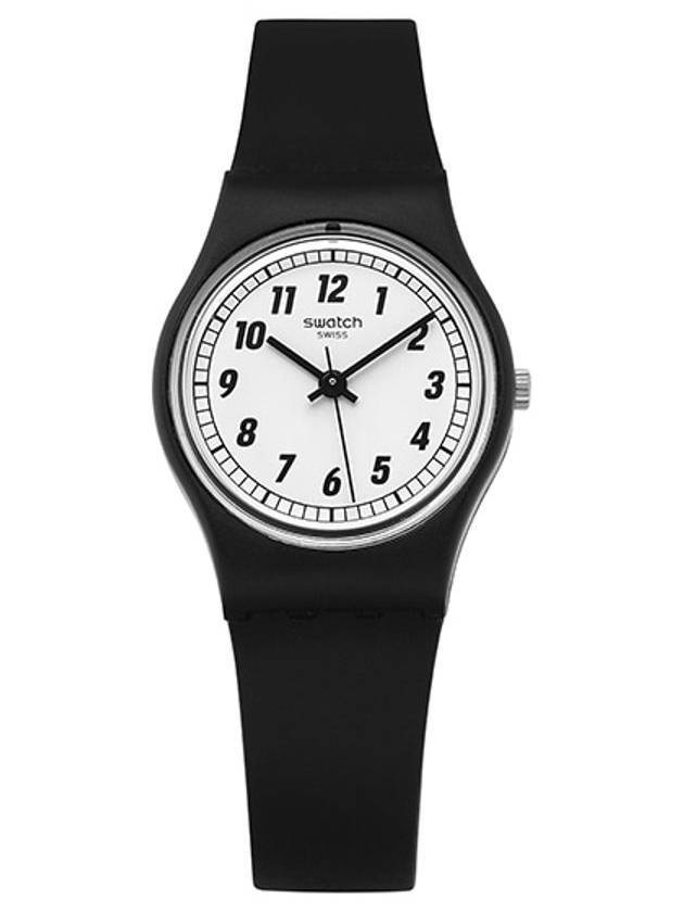 Something Black Urethane Watch Black - SWATCH - BALAAN 1